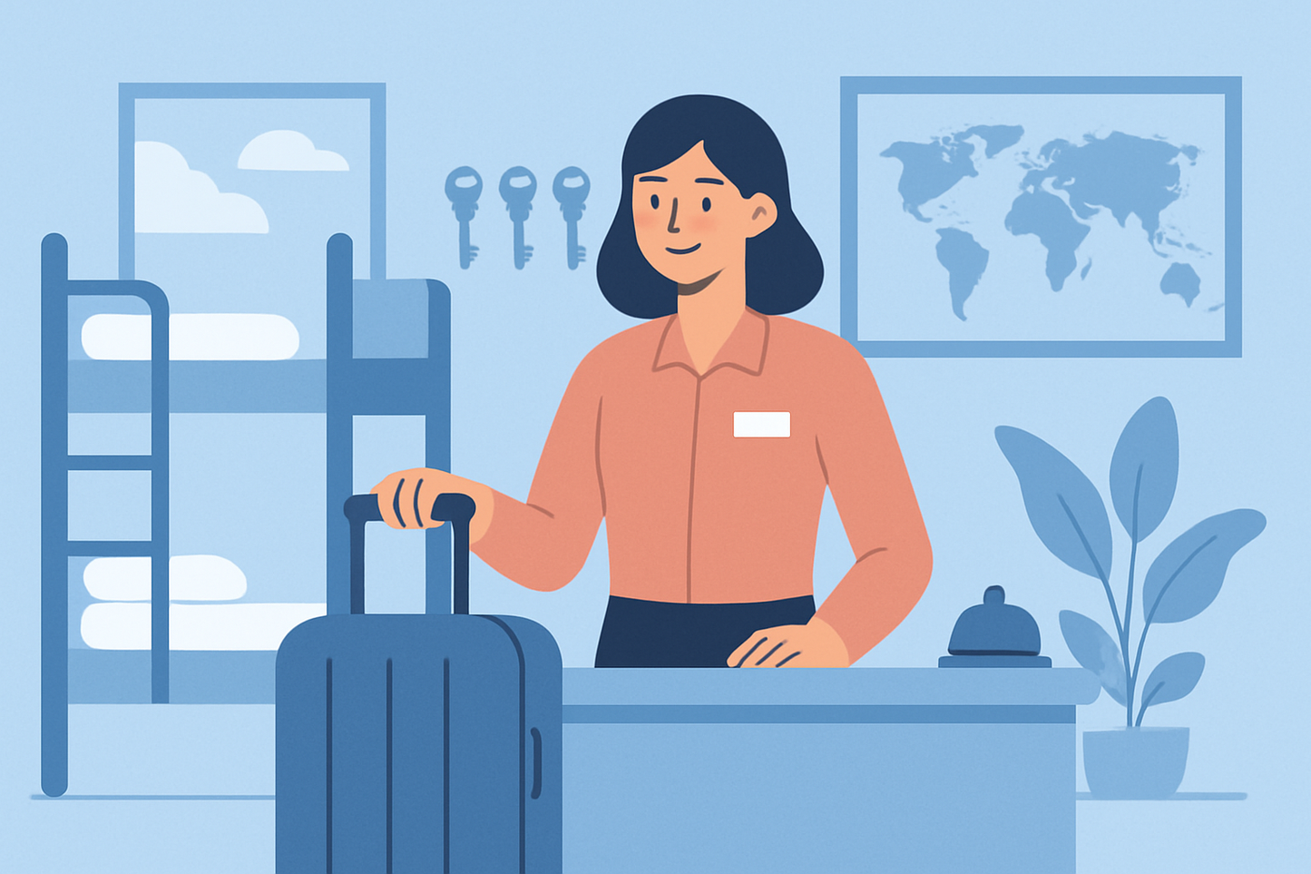 Base d'adresses emails d'auberge de jeunesse