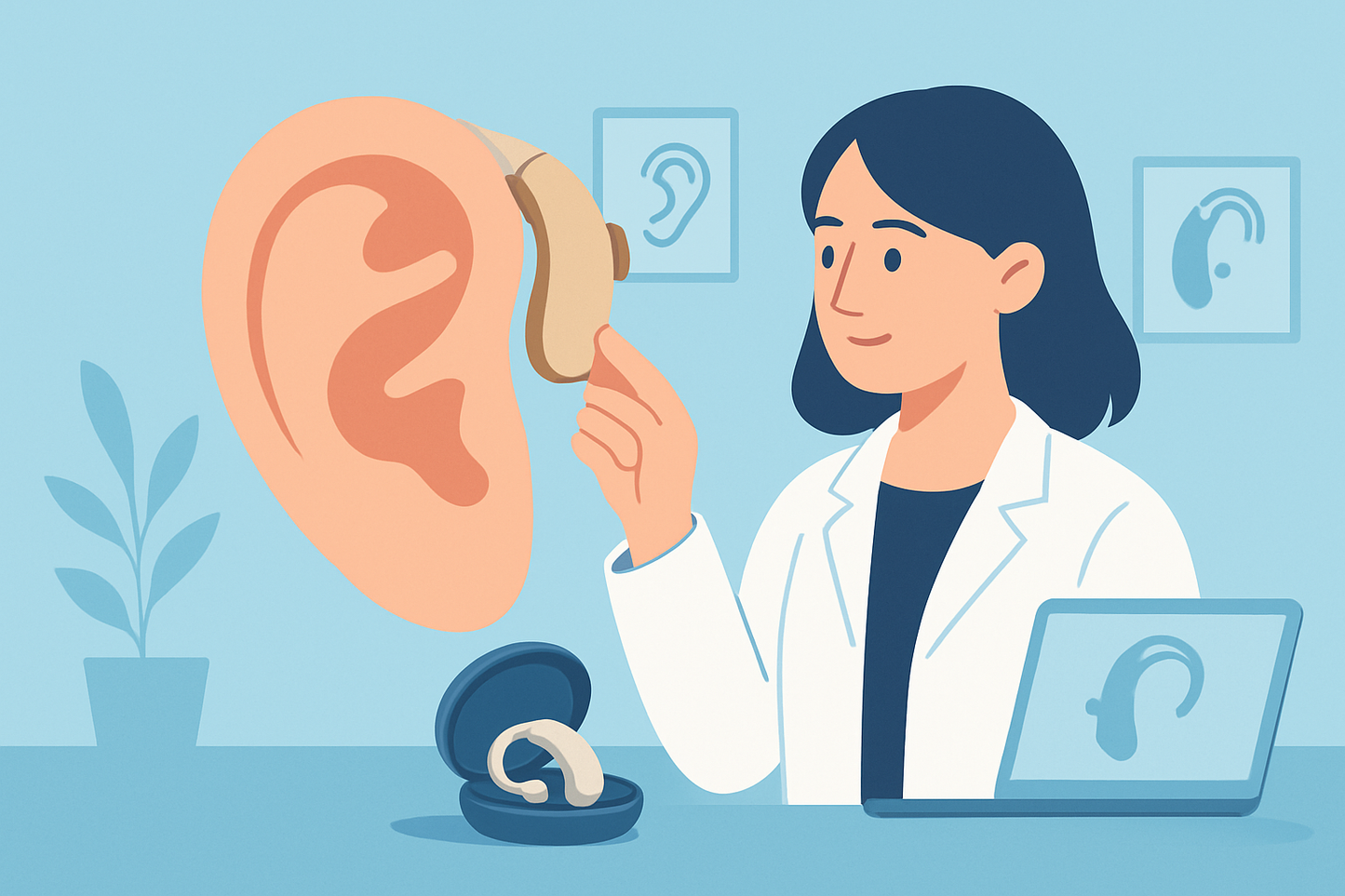 Base d'adresses emails d'audioprothésistes correction surdité