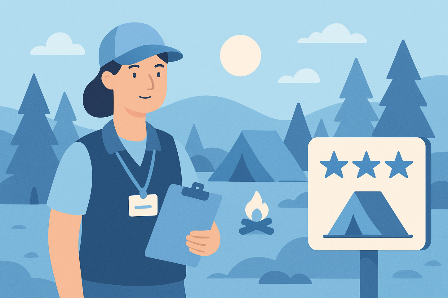 Base d'adresses emails de campings étoilés