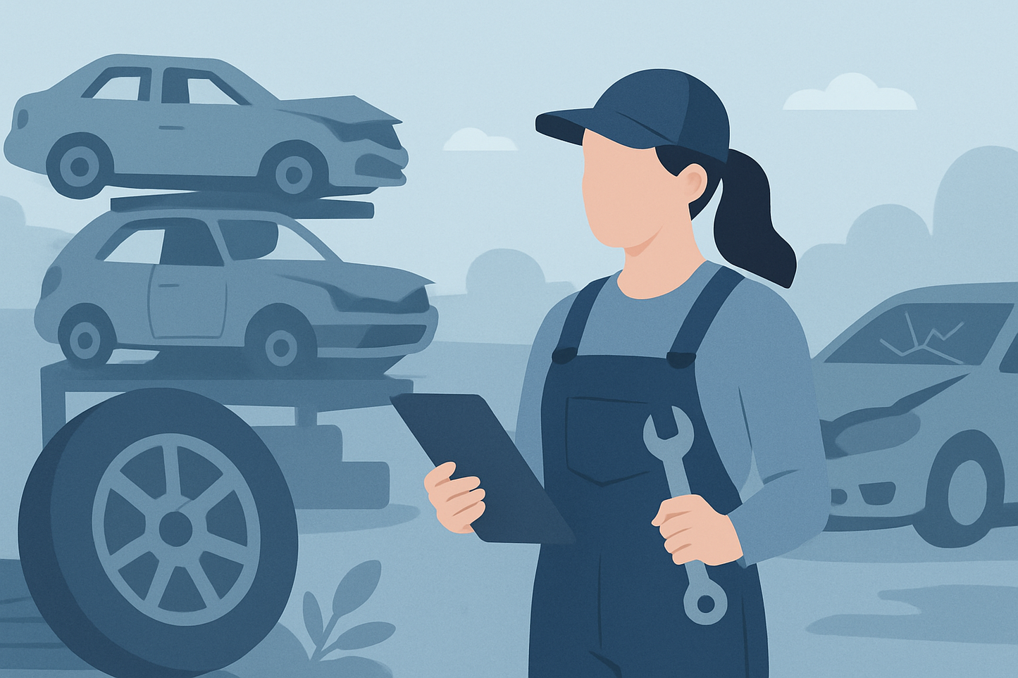 Base d'adresses emails de casses automobiles