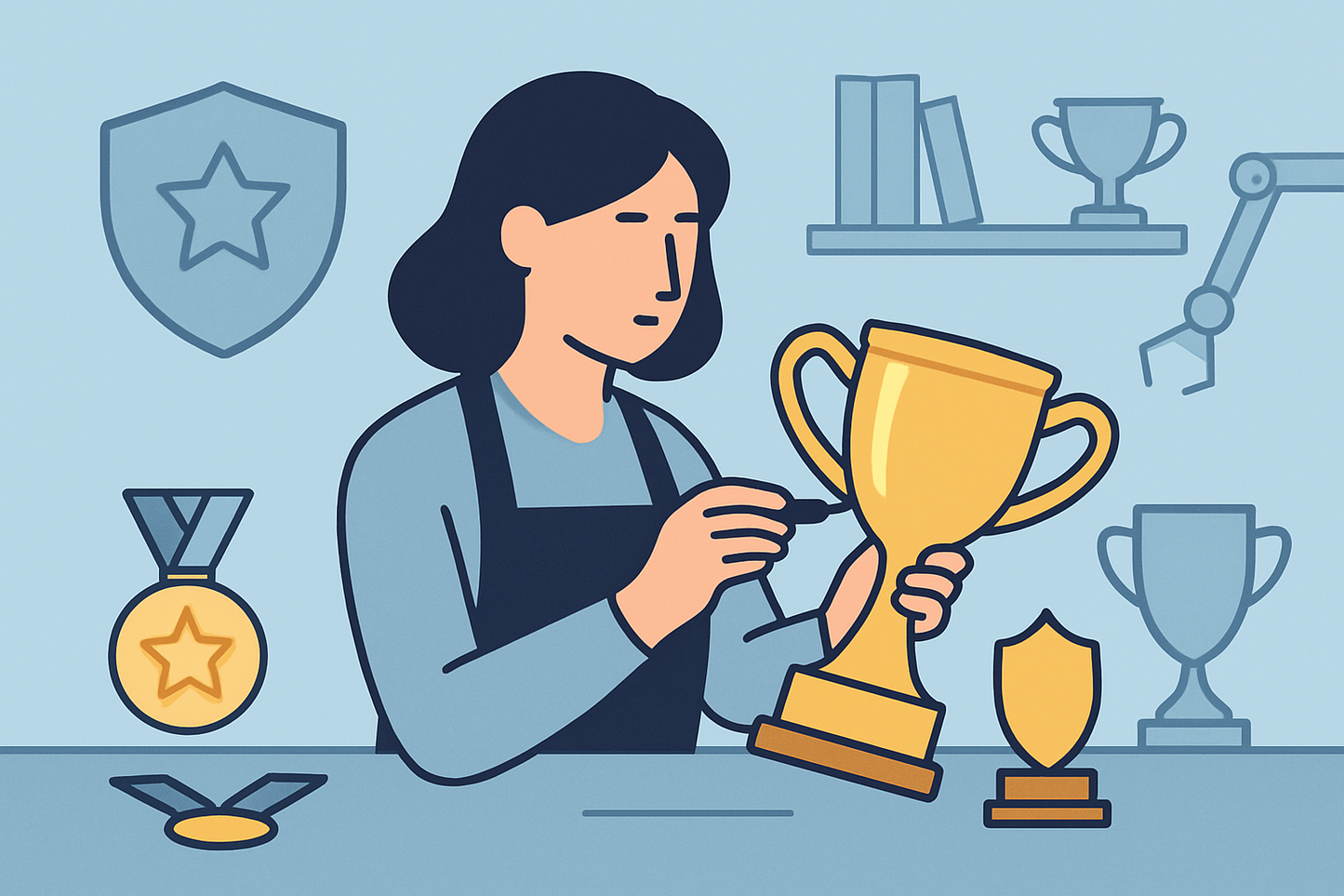 Base d'adresses emails d'insignes coupes trophées