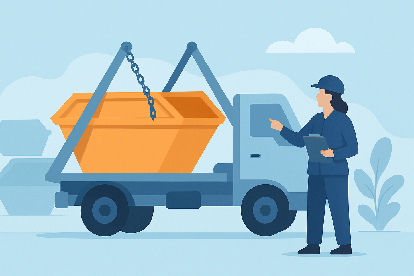 Base d'adresses emails de location de bennes