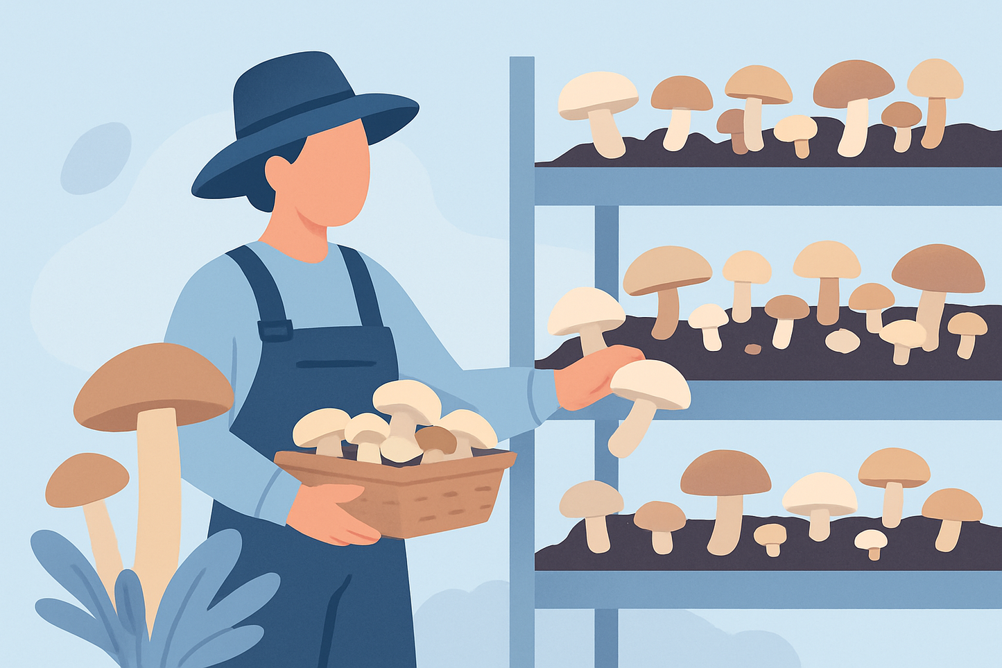 Base d'adresses emails de producteurs de champignons