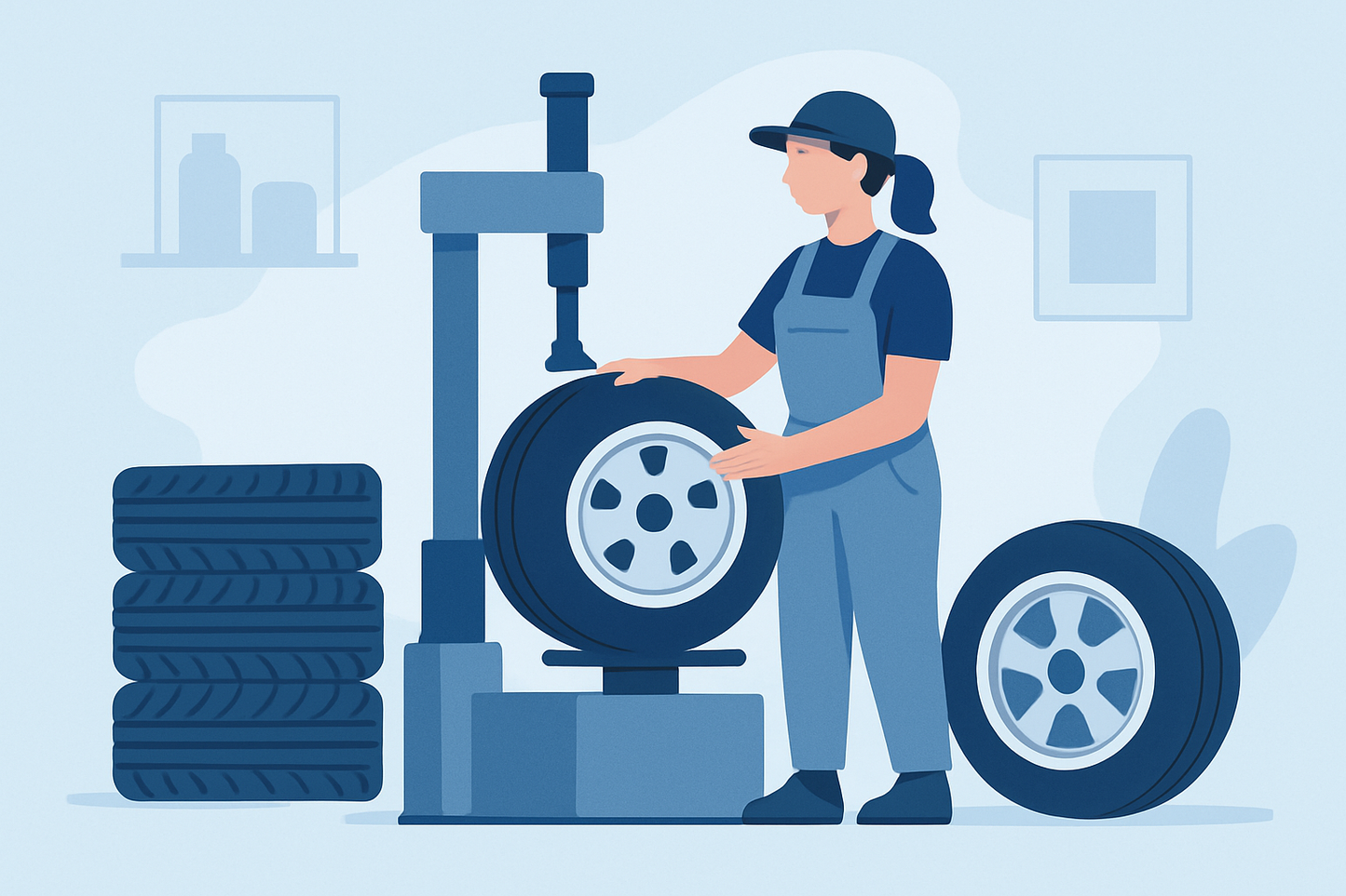 Base d'adresses emails de stations montage de pneus