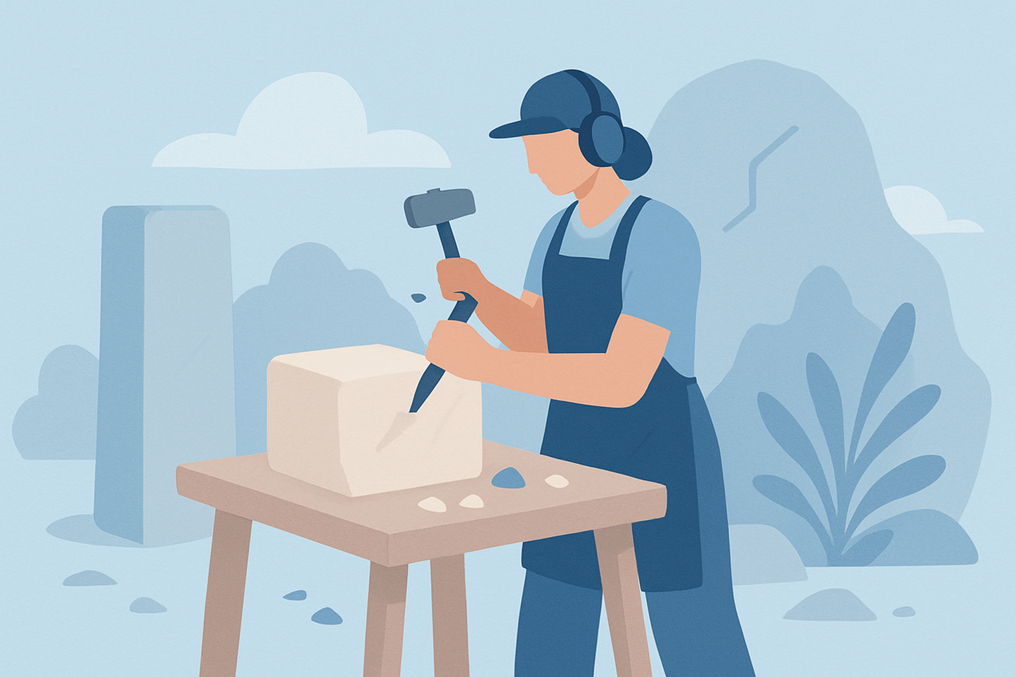 Base d'adresses emails de tailleurs de pierres