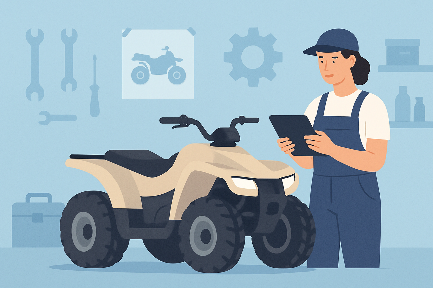 Base d'adresses emails de vente et réparation de quads