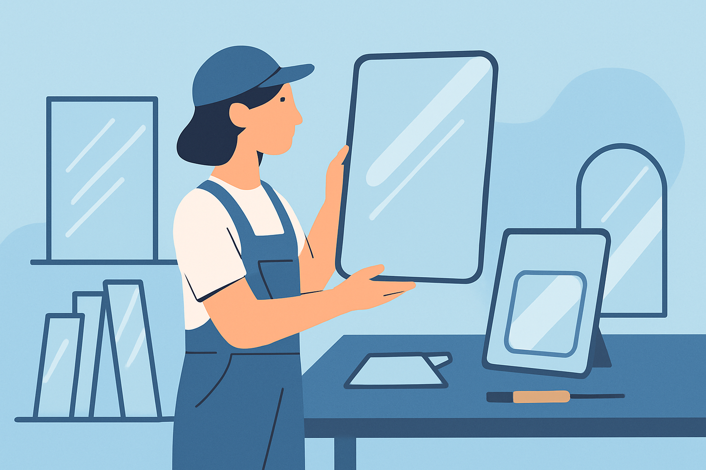 Base d'adresses emails de vitrages de miroirs de produits verriers